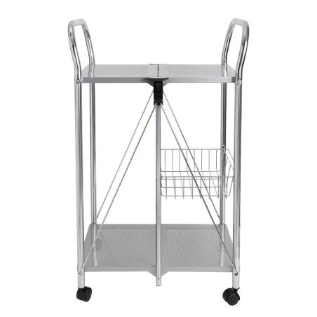 Desserte pliante en métal