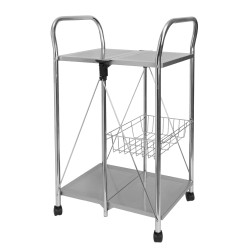 Desserte pliante en métal