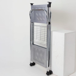 Desserte pliante en métal