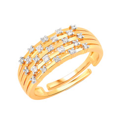 Bague or & diamants