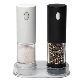 Moulins sel & poivre rechargeables, par l’Homme Moderne.
