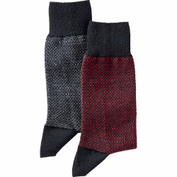Chaussettes laine Labonal - les 2 paires