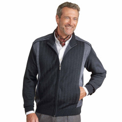 Gilet jacquard gentleman