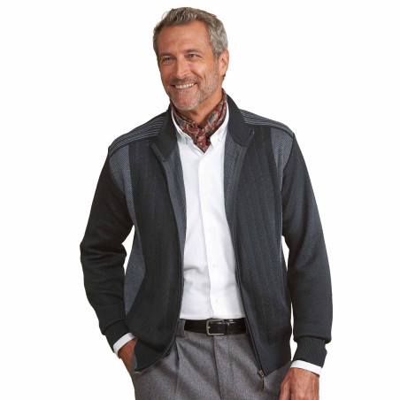 Gilet jacquard gentleman