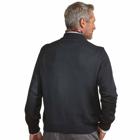 Gilet jacquard gentleman