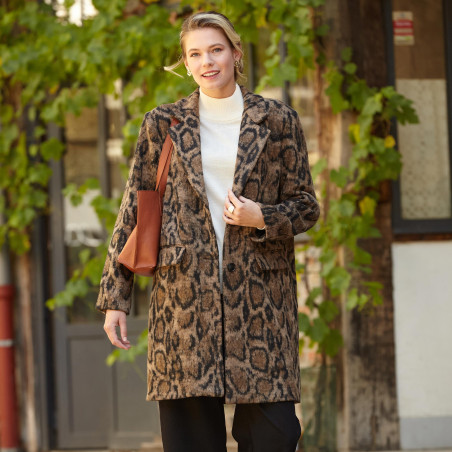 Manteau léopard