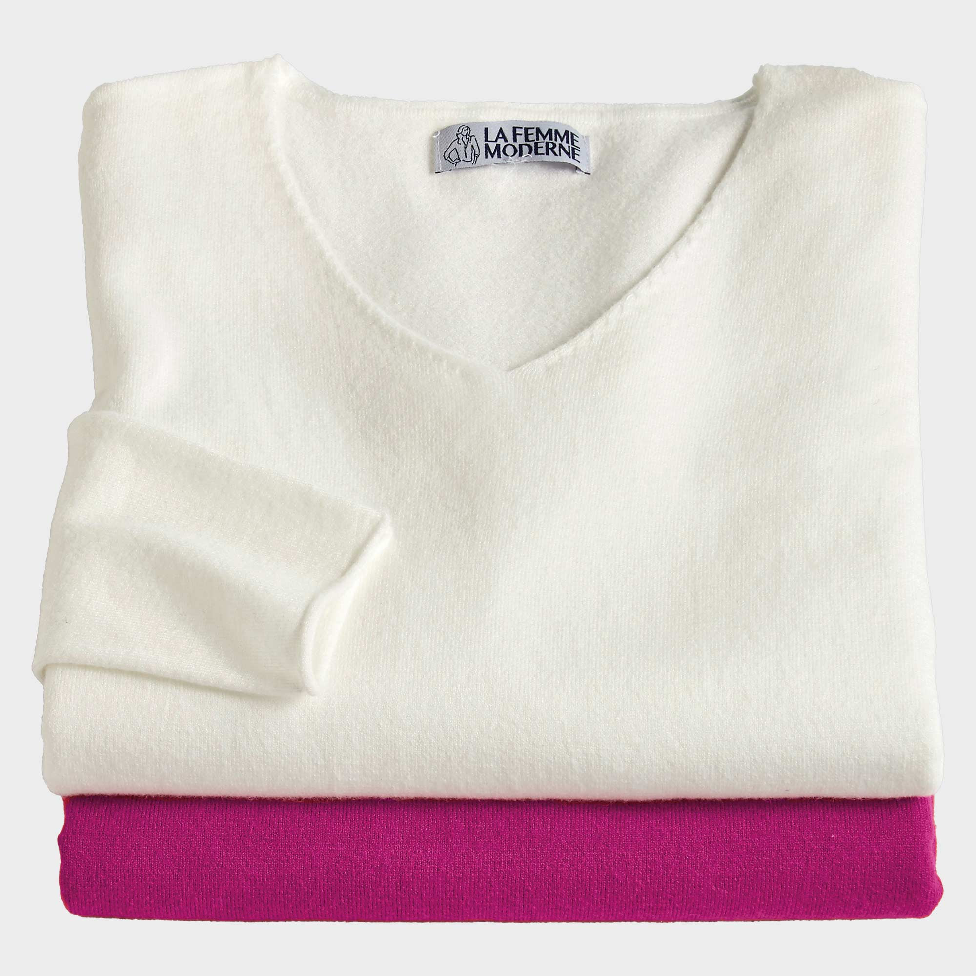 Pull maille fine - les 2