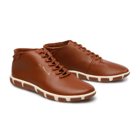 Baskets montantes Les Marinières TBS, Pointure : 36, Couleur : Marron, par l’Homme Moderne.