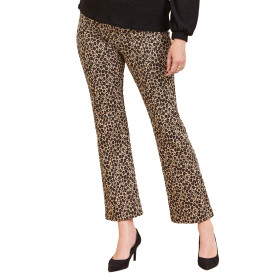 Pantalon maille Félindra, Taille : 38/40, Couleur : Marron, par l’Homme Moderne.