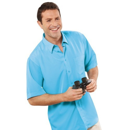 Chemisette Microfibre Fashion Turquoise