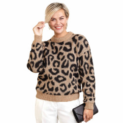 Pull léopard Indira