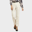 Pantalon infroissable Ivoire