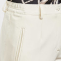 Pantalon infroissable Ivoire