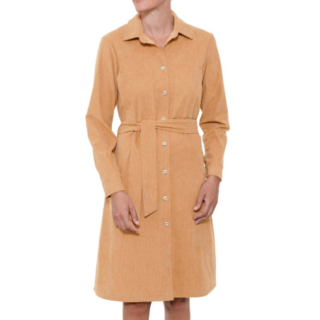 Robe boutonnée Velvet