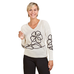 Pull Fleur