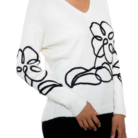 Pull Fleur