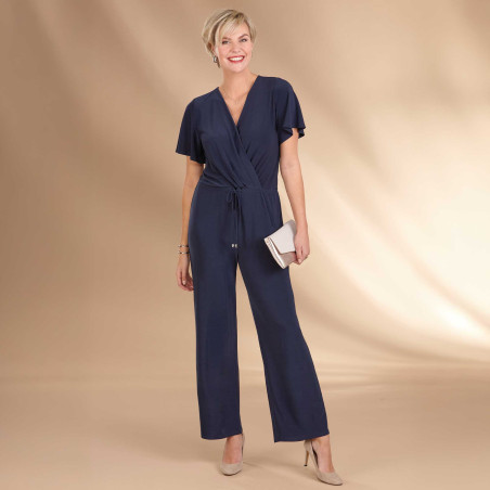 Combinaison fluide cache-cœur