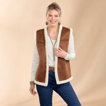 Veste sans manches Sherpa