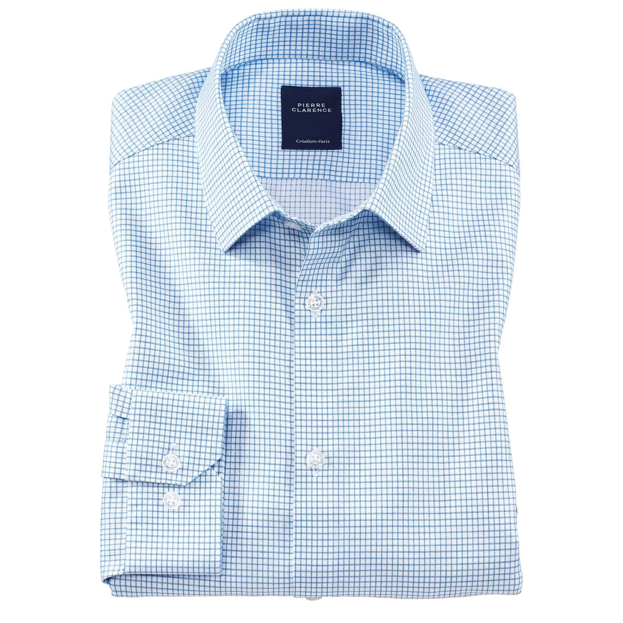 Chemise héritage sans repassage carreaux