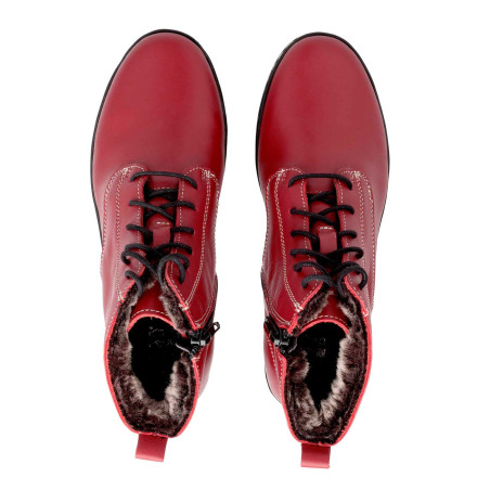 Bottines zip fourrées