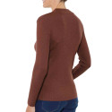 Pull maille côtelée
