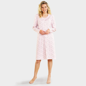 Chemise de nuit, Taille : 38/40, Couleur : Rose, par l’Homme Moderne.