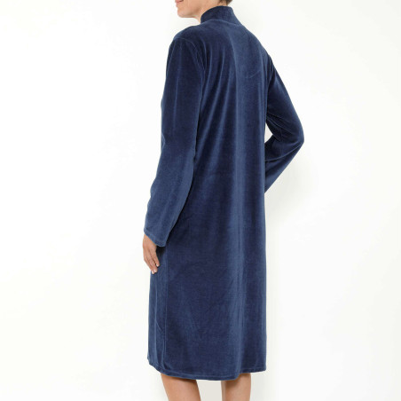 Robe de chambre zippée Saphir