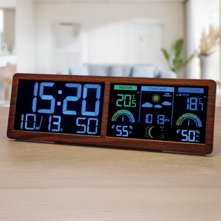 Station météo double écran