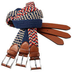 Trio de Ceintures Tressées