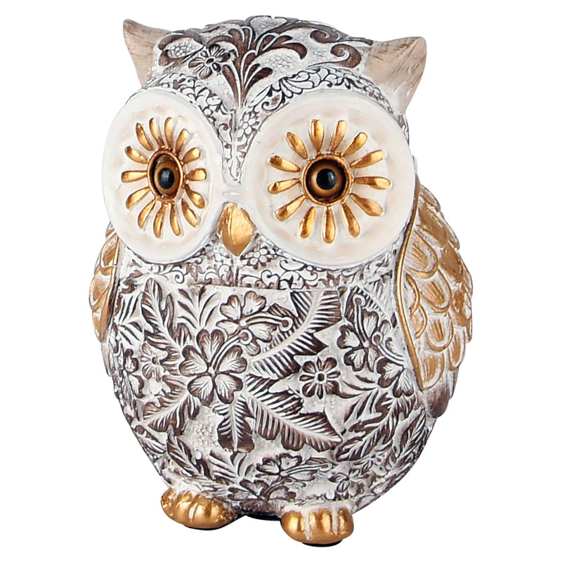 Le hibou au plumage d’or et d’argent