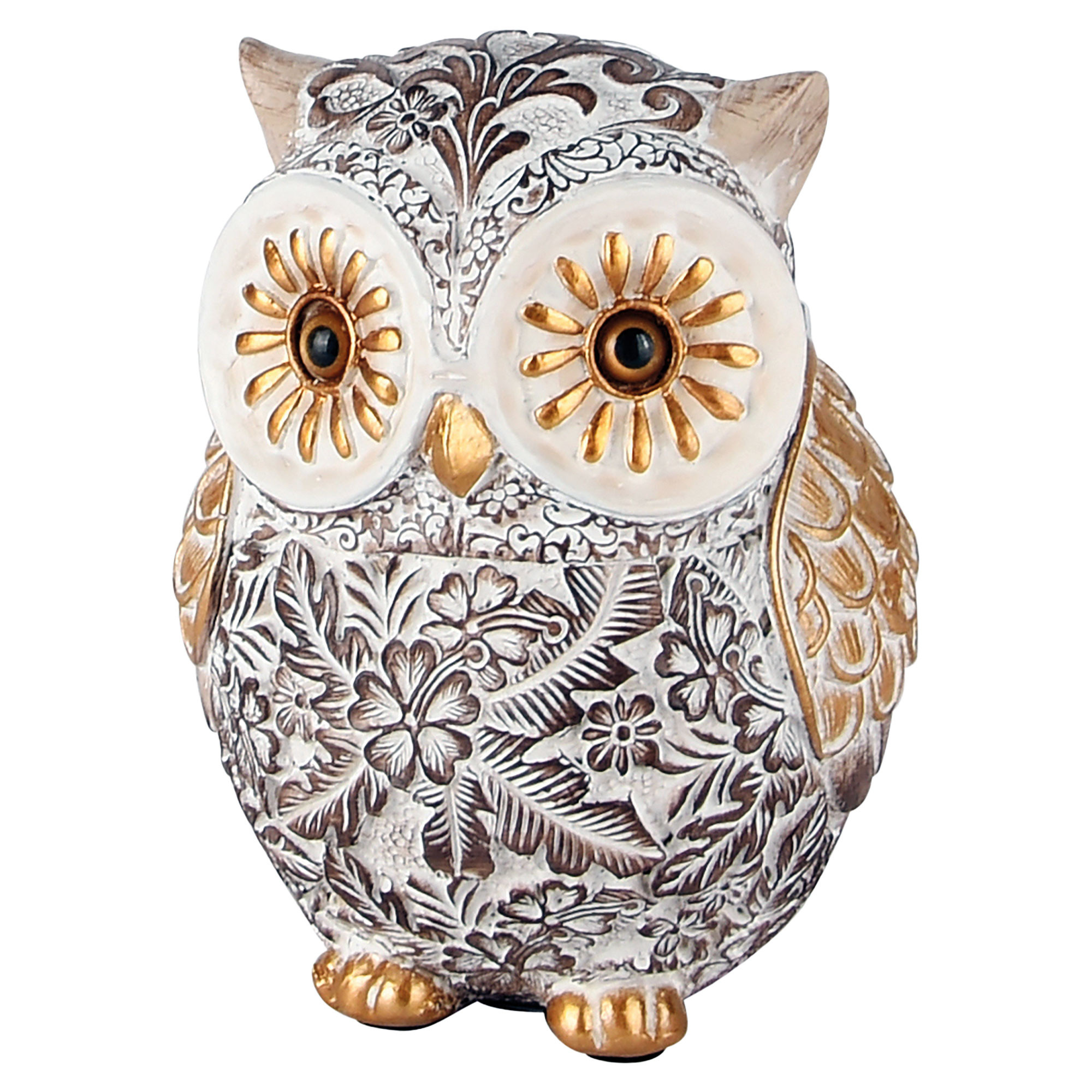 Le hibou au plumage d’or et d’argent