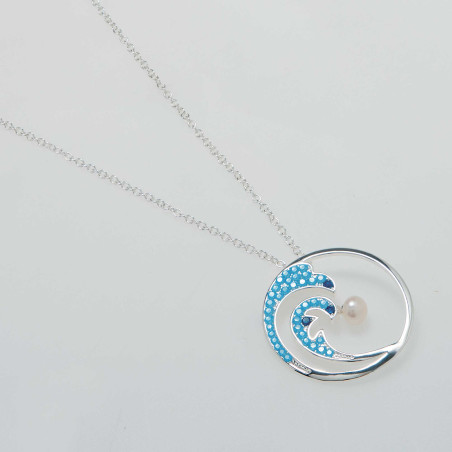 Le collier bleu rivage