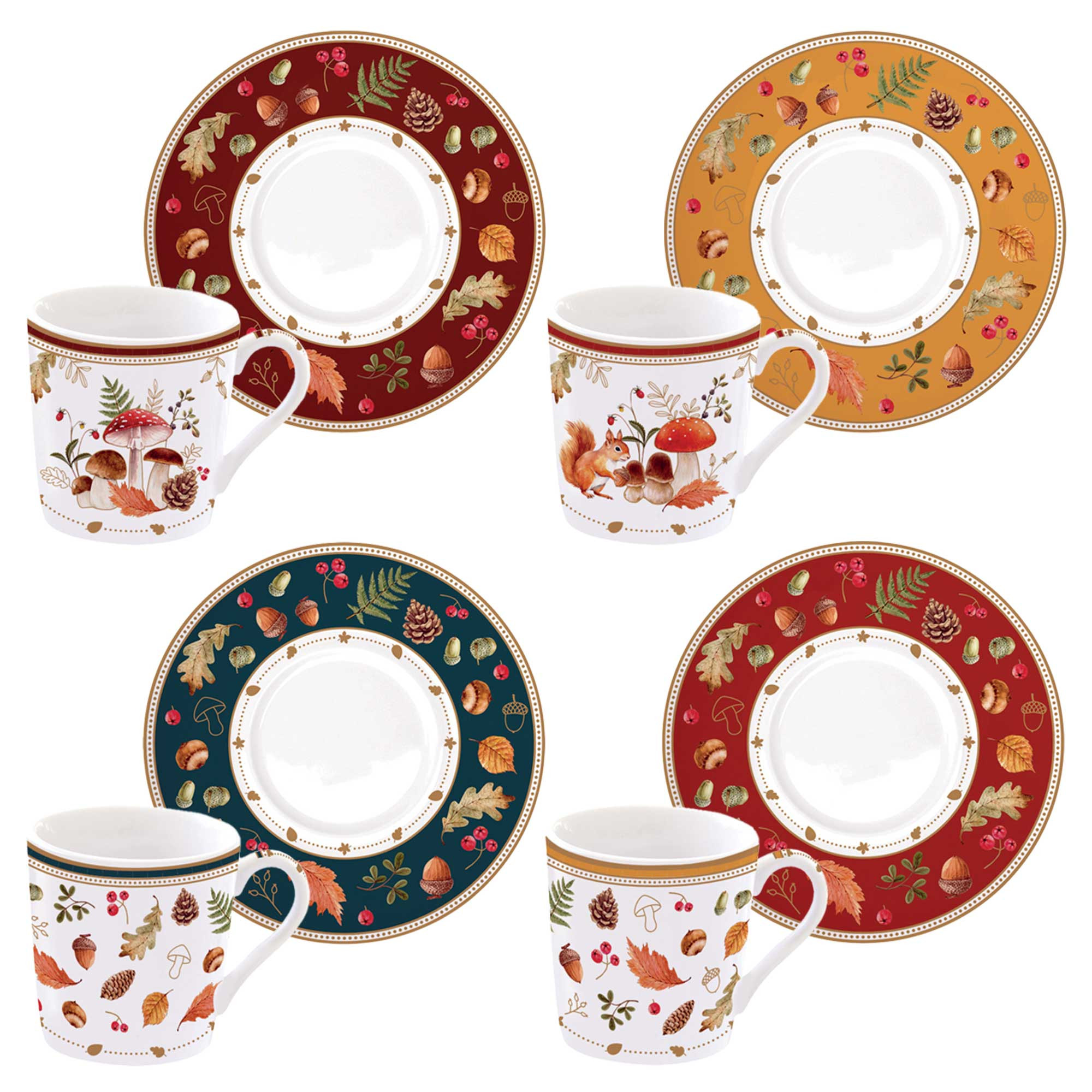 Le coffret tasses automnales