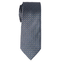 Cravate slim jacquard - Soie