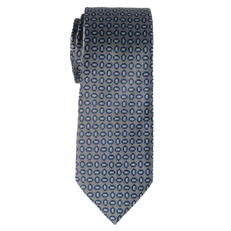 Cravate slim jacquard - Soie