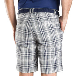 Bermuda carreaux extensible