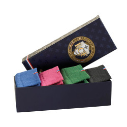 Chaussettes coton fil d'Ecosse - les 4 paires