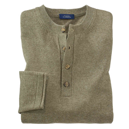 Pull tunisien col lin