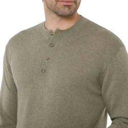 Pull tunisien col lin