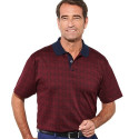 Polo Jacquard Prestige Bordeaux