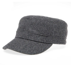 Casquette flanelle laine