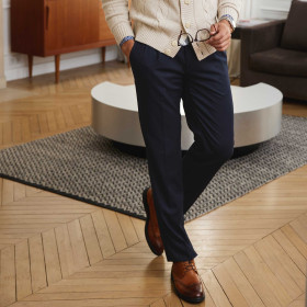 Pantalon à pinces