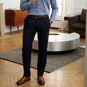 Pantalon à pinces