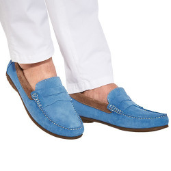 Mocassins Cuir Velours Carlson