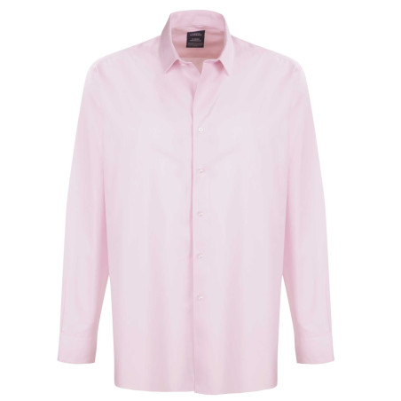 Chemise sans repassage droite Royal Oxford col semi-italien