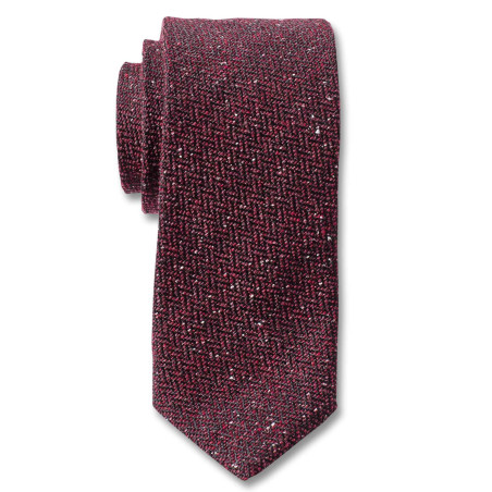 Cravate slim chevron