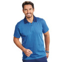 Polo Mode Blue Line Géométrique