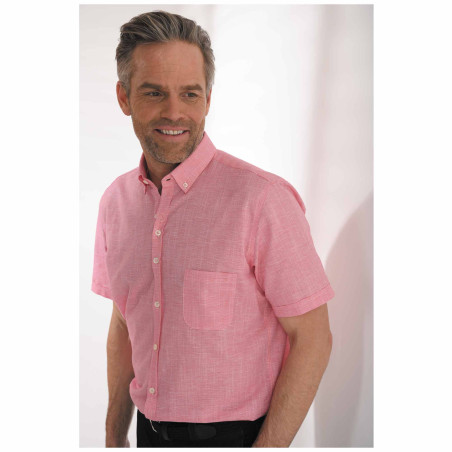 Chemisette confort col boutonné