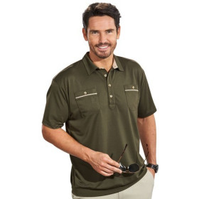 Polo Microfibre Travel Kaki