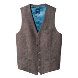 Gilet tweed